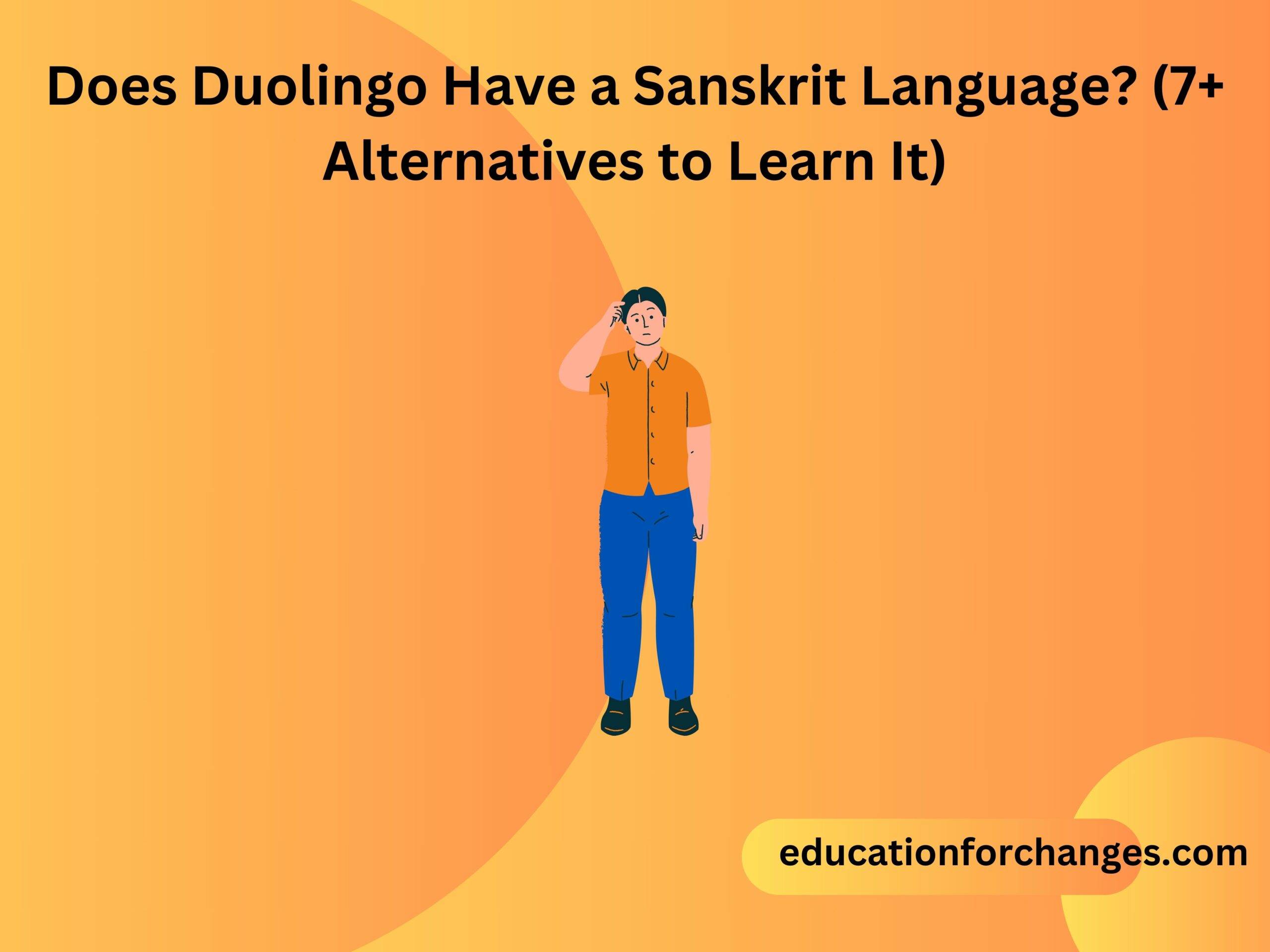 Does Duolingo Have a Sanskrit Language (7+ Alternatives to Learn It)